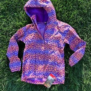 The Northface light jacket girls size 10/12
